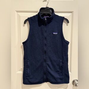 Patagonia Dark Blue Fleece Vest
